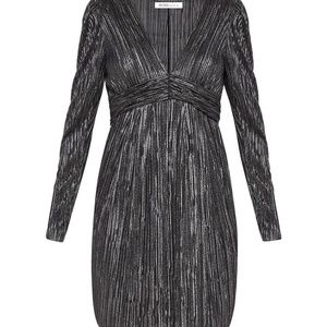 BCBGeneration Metalic Pleated Sheath Dress 👗